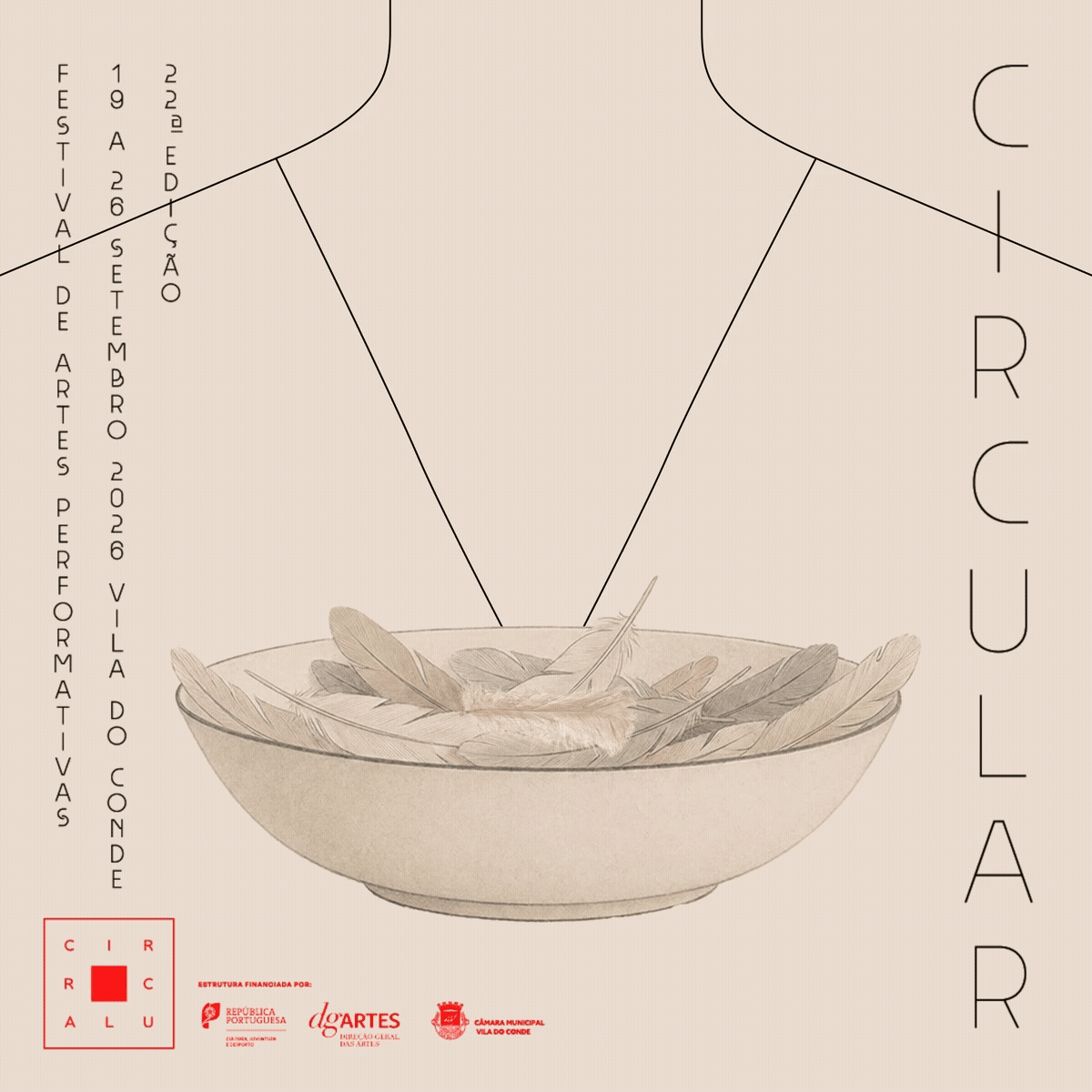 Circular Festival de Artes Performativas, 22.� edi��o | 19-26 set 2026, Vila do Conde